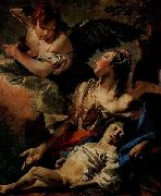 Giovanni Battista Tiepolo Hagar und Ismael, Pendant zu oil
